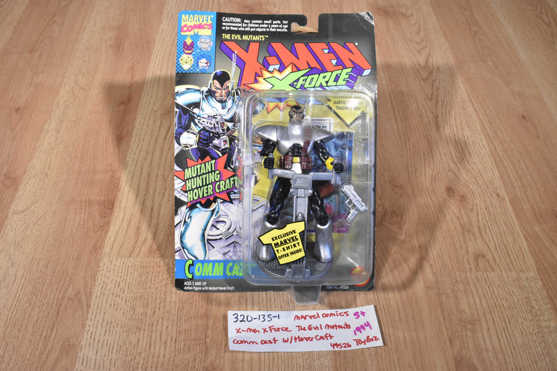 Toy Biz 1994 Marvel X-Men X-Force Comm Cast With Hover Craft
