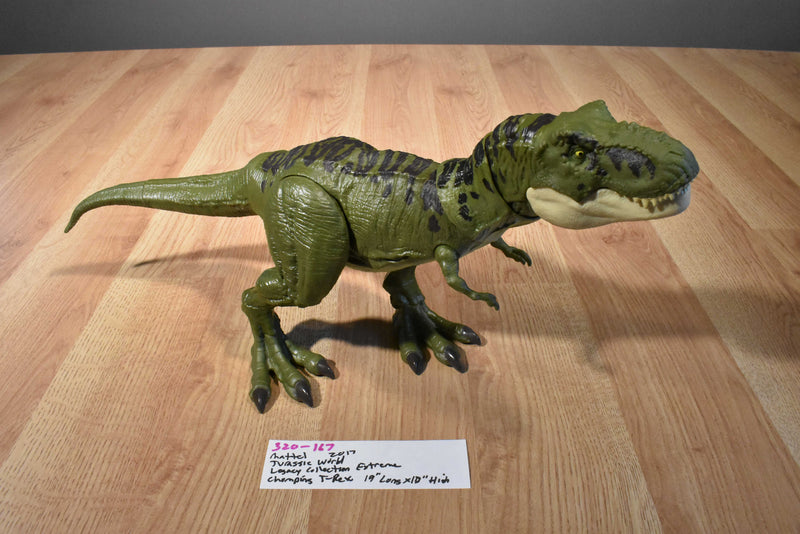 Mattel 2017 Jurassic World Chomping T-Rex Action Figure