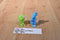 Disney Pixar Monsters Inc. Mike Wazowski and Sulley Cake Toppers Action Figures