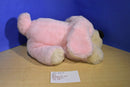 FAO Schwarz Penelope The Pup Pink Beige Plush