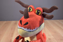 Build-A-Bear How To Train Your Dragon Red Yellow Dragon Hookfang 2016 Plush