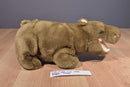 Giant Star Brown Hippo 1994 Plush