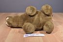 Giant Star Brown Hippo 1994 Plush