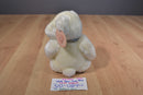 Dan Dee Vase Hugger White Bear with Green Bow Plush