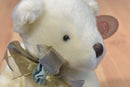 Dan Dee Vase Hugger White Bear with Green Bow Plush