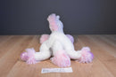 Ganz Astra White Pink Unicorn Beanbag Plush