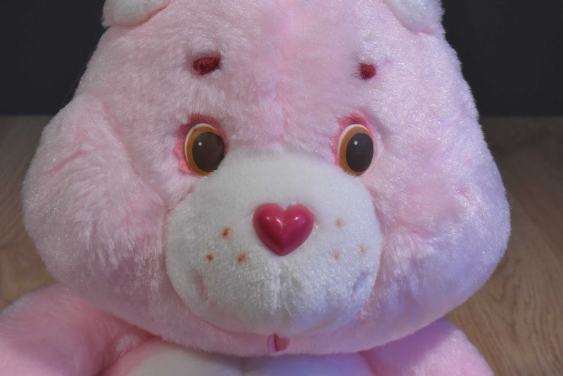 Kenner 1983 Pink Cheer bear Plush