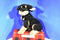 Dan Dee Collectors Choice Rottweiler Black Brown Dog Plush