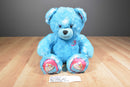 Build-A-Bear Blue Cakes and Treat Cupcake Teddy Bear 2017 Plush