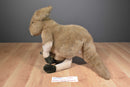 Discovery Channel Mamas and Babies Grey Kangaroo and Joey 2000 Plush