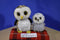 Ty Beanie Boos Owliver 2014 and Owlette 2017 Owls Beanbag Plushes