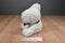 Russ Tic-Toc White Mouse with Red Bow Beanbag Plush