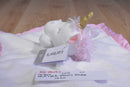 Carter's White and Pink Unicorn 2016 Security Blanket Plush