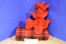 Disney Store Sweet Cherry Red Minnie Mouse Beanbag Plush