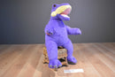 Build-a-Bear Purple and Yellow T-Rex 2014 Plush