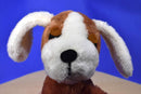 Dakin Vintage Brown and White Hugging Puppy Dogs 1976 Plush