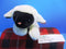 Ty Beanie Buddy Chops Black Faced White Lamb 2000 Beanbag Plush