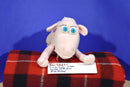 Curto Toys Serta 75th Anniversary Breast Cancer Research Pink Sheep 2000 Beanbag Plush