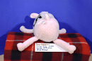 Curto Toys Serta 75th Anniversary Breast Cancer Research Pink Sheep 2000 Beanbag Plush