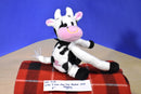 GMA Access I Love Moo Hugging Cows 2002 Beanbag Plush