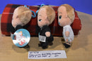 Commonwealth DreamWorks 3 Boss Baby 2017 Plush Keychains