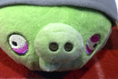 Commonwealth Rovio Angry Birds Talking Green Pig in Helmet 2010 Plush