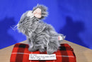 Ganz Webkinz Angora Bunny Rabbit HM437 Beanbag Plush (No Code)