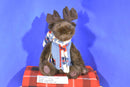Boyd's Gustaf Mooseltoff Brown Moose Jointed 2002 Beanbag Plush