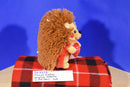Carlton Cards Stuck On You Hedgehog Plush with Red Heart