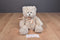 Bearington Collection Beige Teddy Bear Beanbag Plush