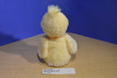Commonwealth Sparkly Yellow and Orange Duck 1999 Beanbag Plush