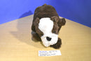 Costco Little Miracles Snuggle Me Brown and White Bulldog 2015 Pillow Plush