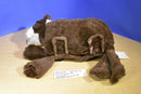 Costco Little Miracles Snuggle Me Brown and White Bulldog 2015 Pillow Plush