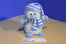 Chosun Wintertime Blue and White Penguin Beanbag Plush