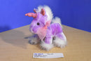 Dan Dee Purple Unicorn Beanbag Plush