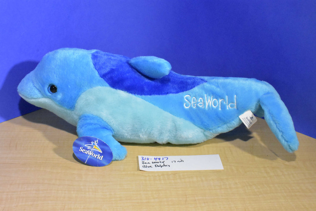 Sea World Blue Dolphin 2012 Beanbag Plush – Hurricane Jack Surplus