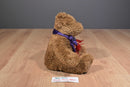 Fiesta Brown Terry Bear Purple Scarf 1996 Plush