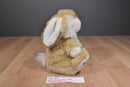 Commonwealth Brown and White Bunny Rabbit 1992 Plush