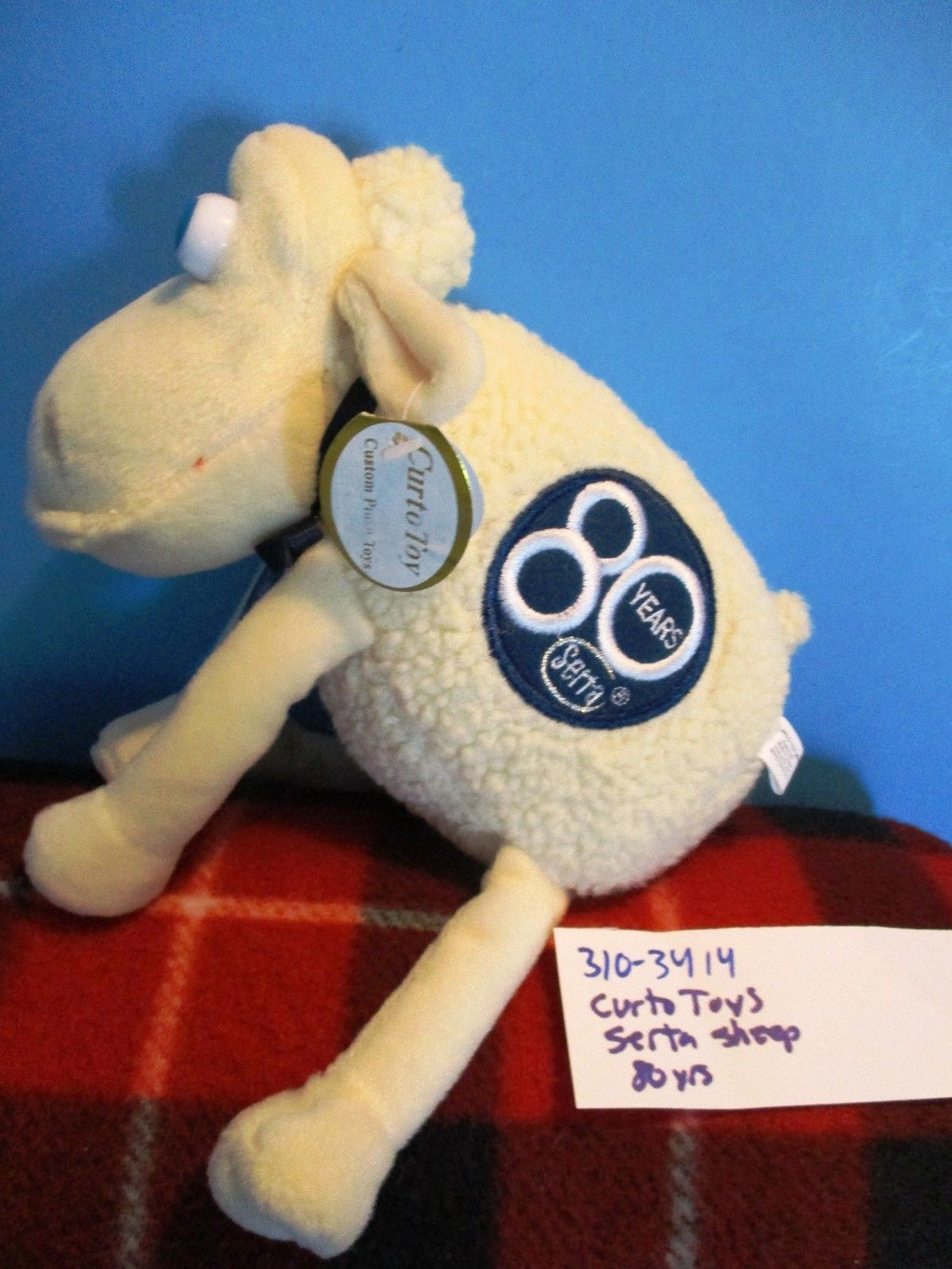 Curto Toys Serta Sheep 80 Years 2000 Beanbag Plush – Hurricane Jack Surplus