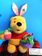 Mattel Disney Winnie the Pooh with Easter Basket 1999 Plush