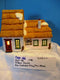Department 56 Dickens' Series Bob Cratchit Tiny Tim 1986 Lighted House