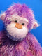 Russ Trembles Shaking and Yelling Purple Monkey Chimp Plush