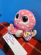 Ty Beanie Boos Ollie Pink Octopus 2012 Beanbag Plush