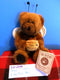 Boyd's Bears U Bee Happy Brown Bear 2003 Beanbag Plush