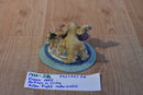 Enesco Partners in Crime Pillow Fight Cocker Spaniel and Calico Cat