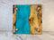 River Birch - Live Edge - Spalted - Blue Ocean Wave Epoxy Resin Serving Board