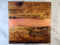 Silver Maple - Live Edge - Spalted - Orange Cream Epoxy Resin River Serving Board
