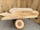 Live Edge Box Elder Wood Slab - lot (