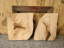 Live Edge Box Elder Wood Slab - lot (