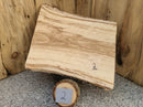 Live Edge Paper Birch Wood Slab - w/curl (